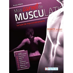 MON CARNET DE MUSCULATION Livres d'exercices AMPHORA Edition