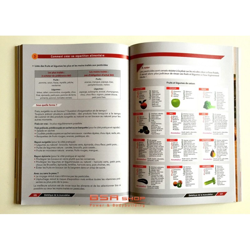 DIETETIQUE DE LA MUSCULATION Livres de Nutrition