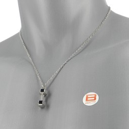 Collier Haltère Bijoux BSA NUTRITION