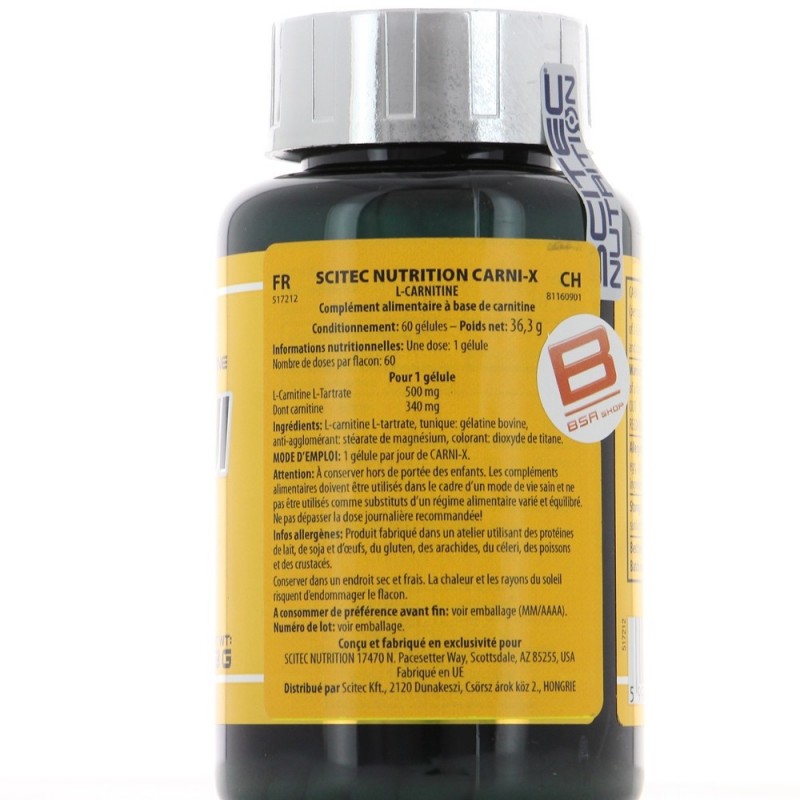 SCITEC CARNI X  L-Carnitine SCITEC NUTRITION