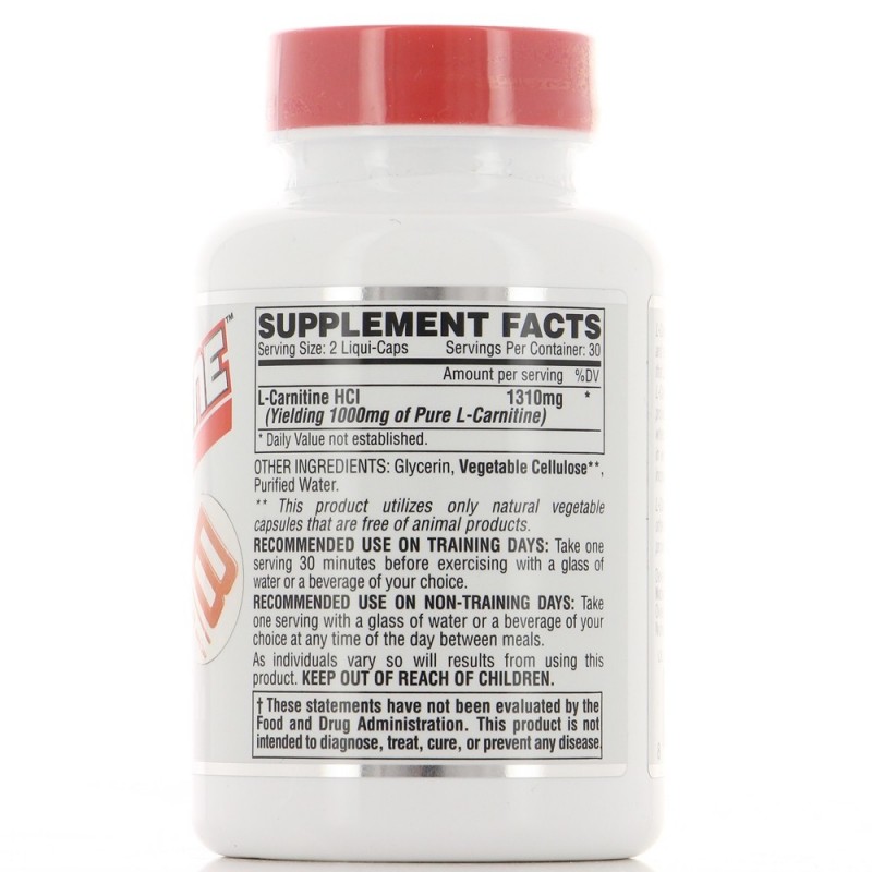 NUTREX LIPO6 L-CARNITINE Brûleur de graisse & produit Minceur NUTREX RESEARCH