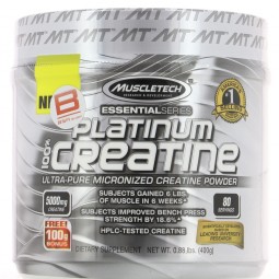 MUSCLETECH PLATINUM CREATINE Créatine Monohydrate