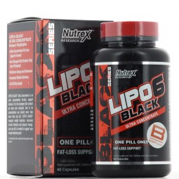 NUTREX LIPO 6 BLACK UC ULTRA-CONCENTRÉ EU