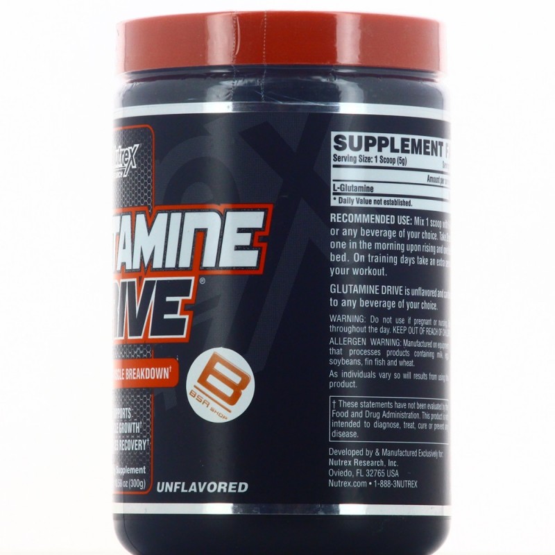 NUTREX GLUTAMINE DRIVE Glutamine NUTREX RESEARCH