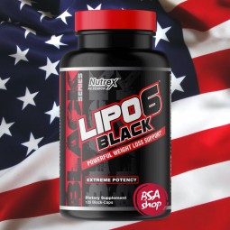 NUTREX LIPO6 BLACK VERSION US