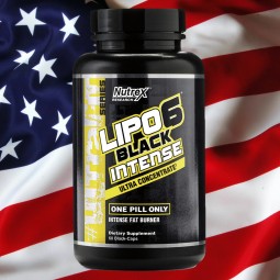 NUTREX LIPO6 BLACK INTENSE VERSION USA