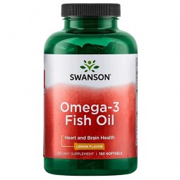 SWANSON OMEGA-3 FISH OIL & VITMAIN D