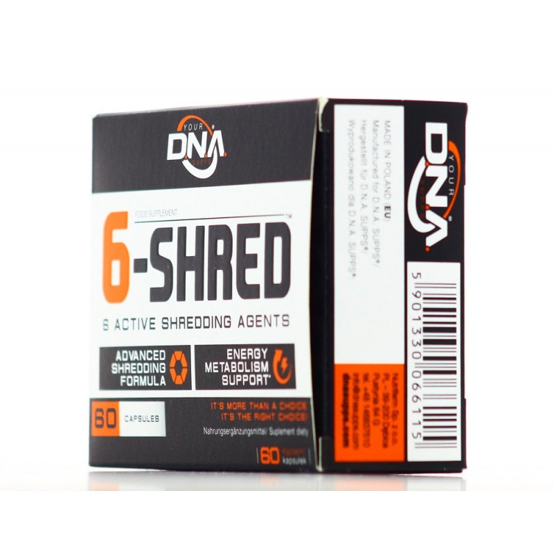 YOUR DNA SUPPS 6-SHRED