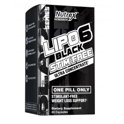 NUTREX LIPO 6 BLACK STIM FREE US