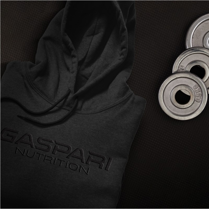 GASPARI HOODIE LOGO BLACK