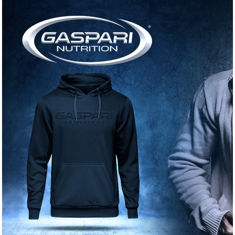GASPARI HOODIE LOGO BLACK