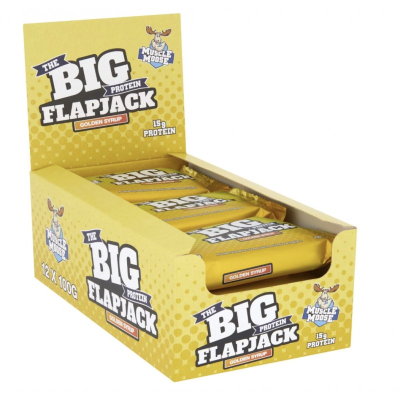 MUSCLE MOOSE BIG PROTEIN FLAPJACK
