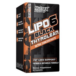 NUTREX LIPO 6 BLACK THYROLEAN