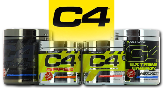 Gamme pre-workout Cellucor C4